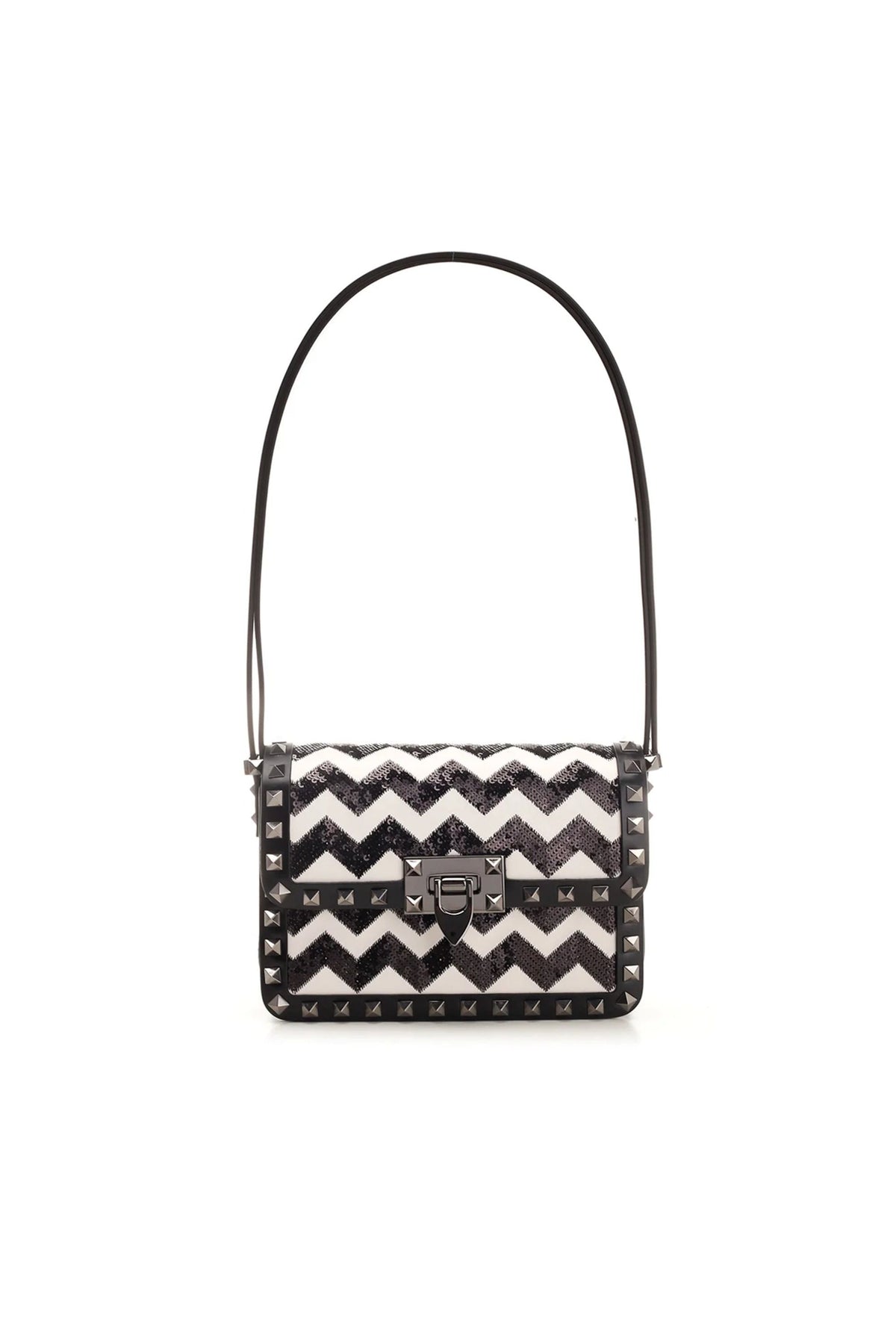 Valentino | Small Rockstud23 Embroidered Shoulder Bag