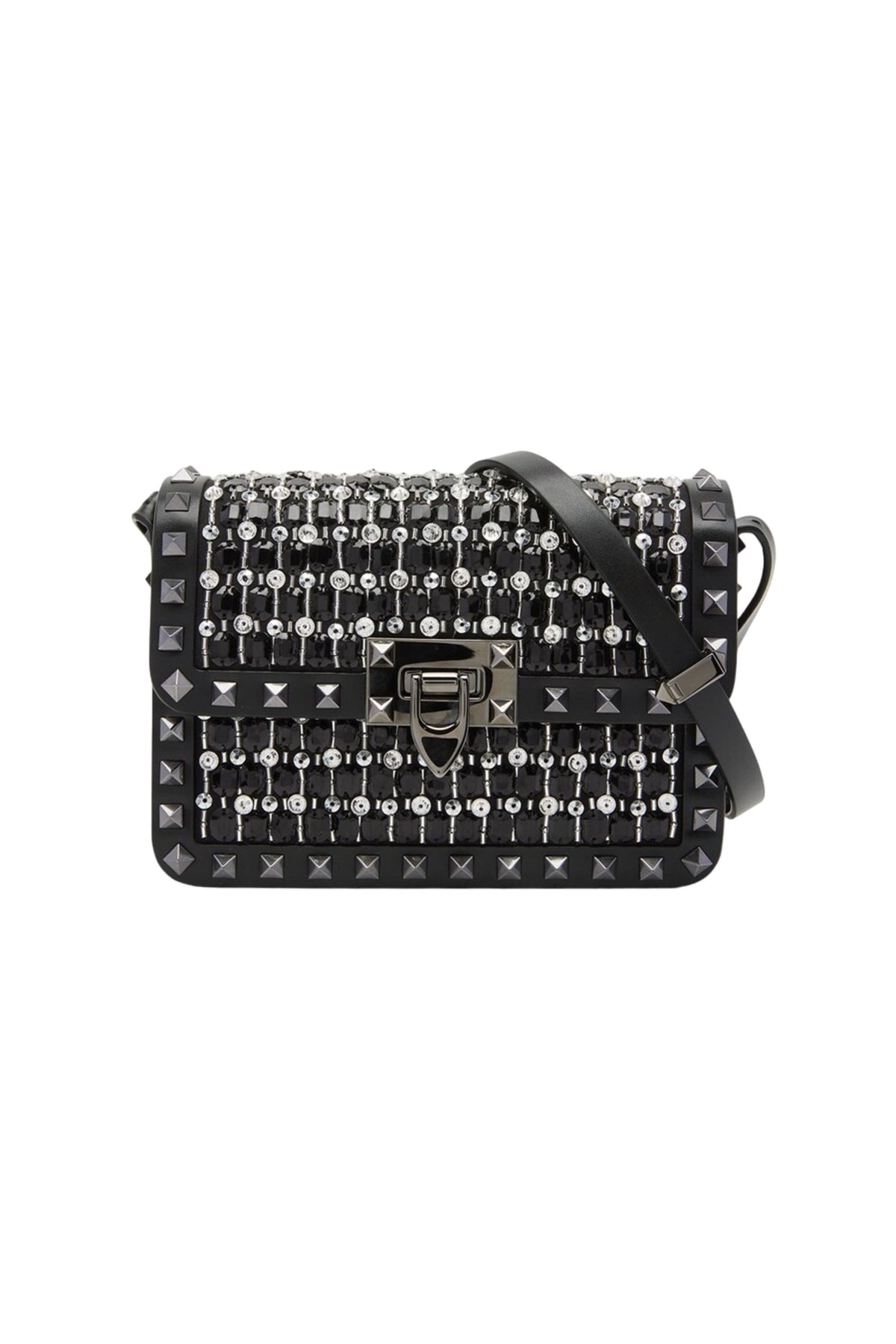 Valentino | Small Rockstud23 Embroidered Shoulder Bag