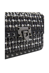 Valentino | Small Rockstud23 Embroidered Shoulder Bag