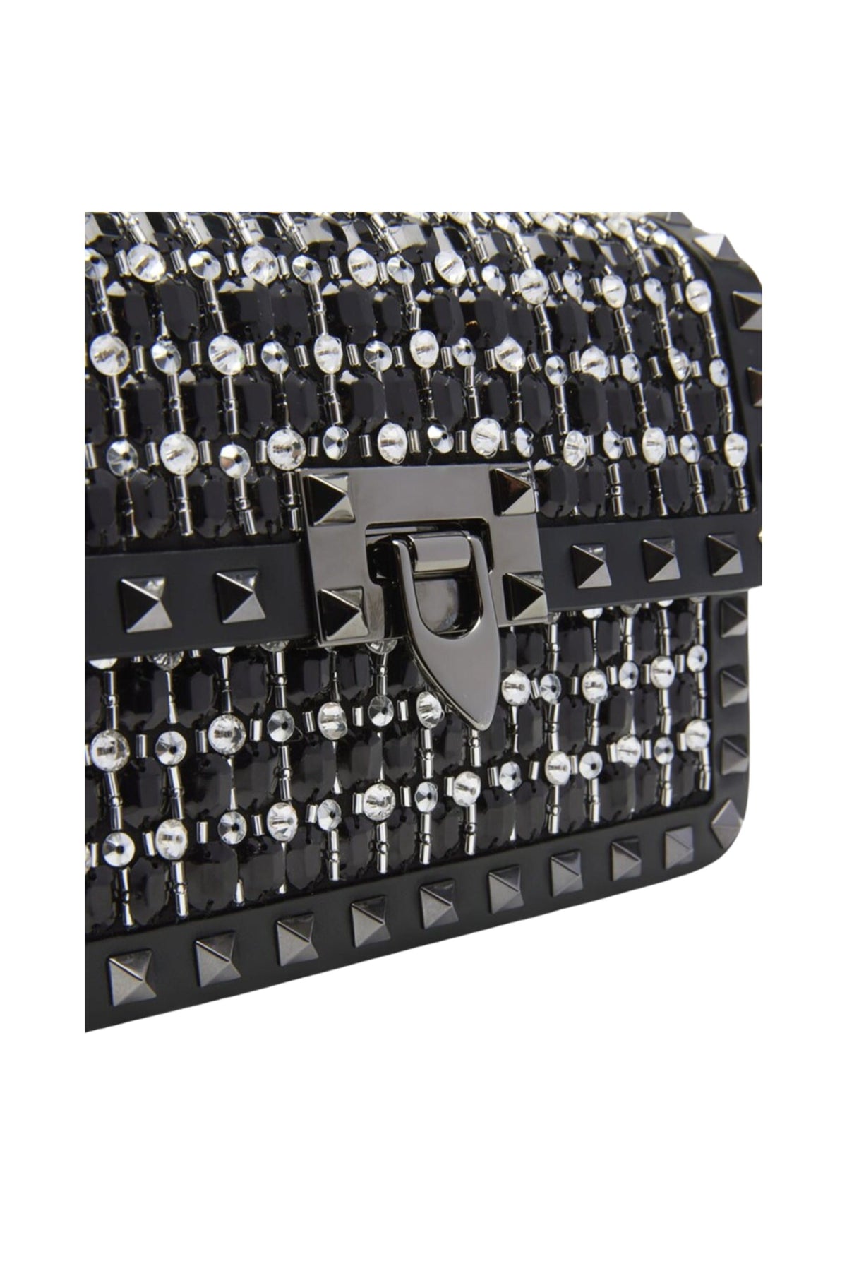 Valentino | Small Rockstud23 Embroidered Shoulder Bag