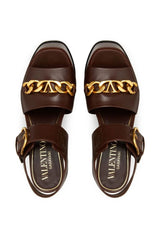 Valentino | Vlogo Chain 130Mm Platform Sandals