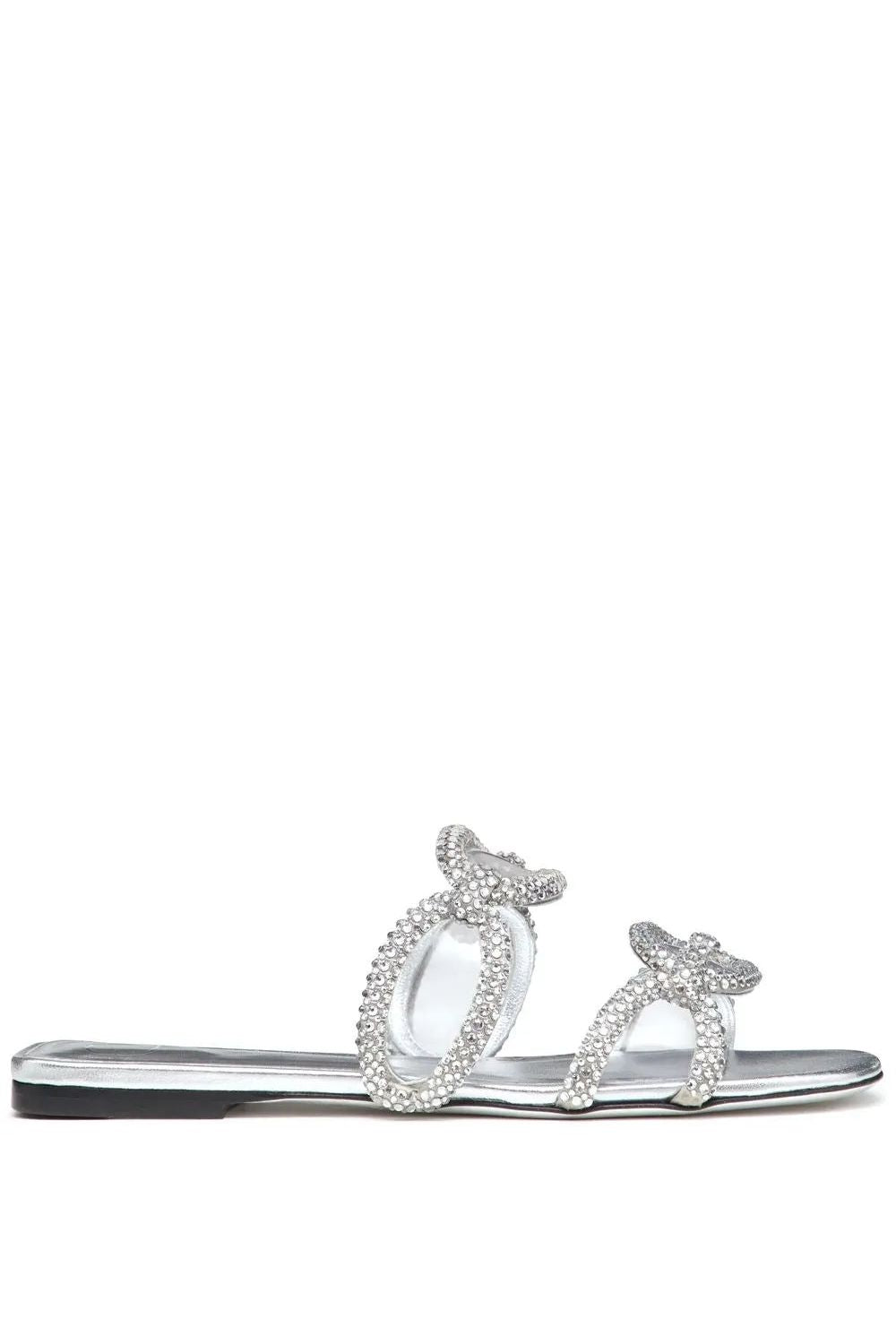 Valentino | Chain 1967 Crystal-Embellished Sandals
