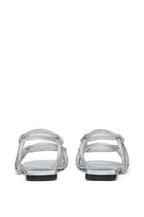 Valentino | Chain 1967 Crystal-Embellished Sandals
