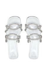 Valentino | Chain 1967 Crystal-Embellished Sandals