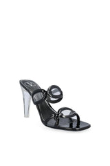 Valentino | Chain Transparent-Heel Sandals