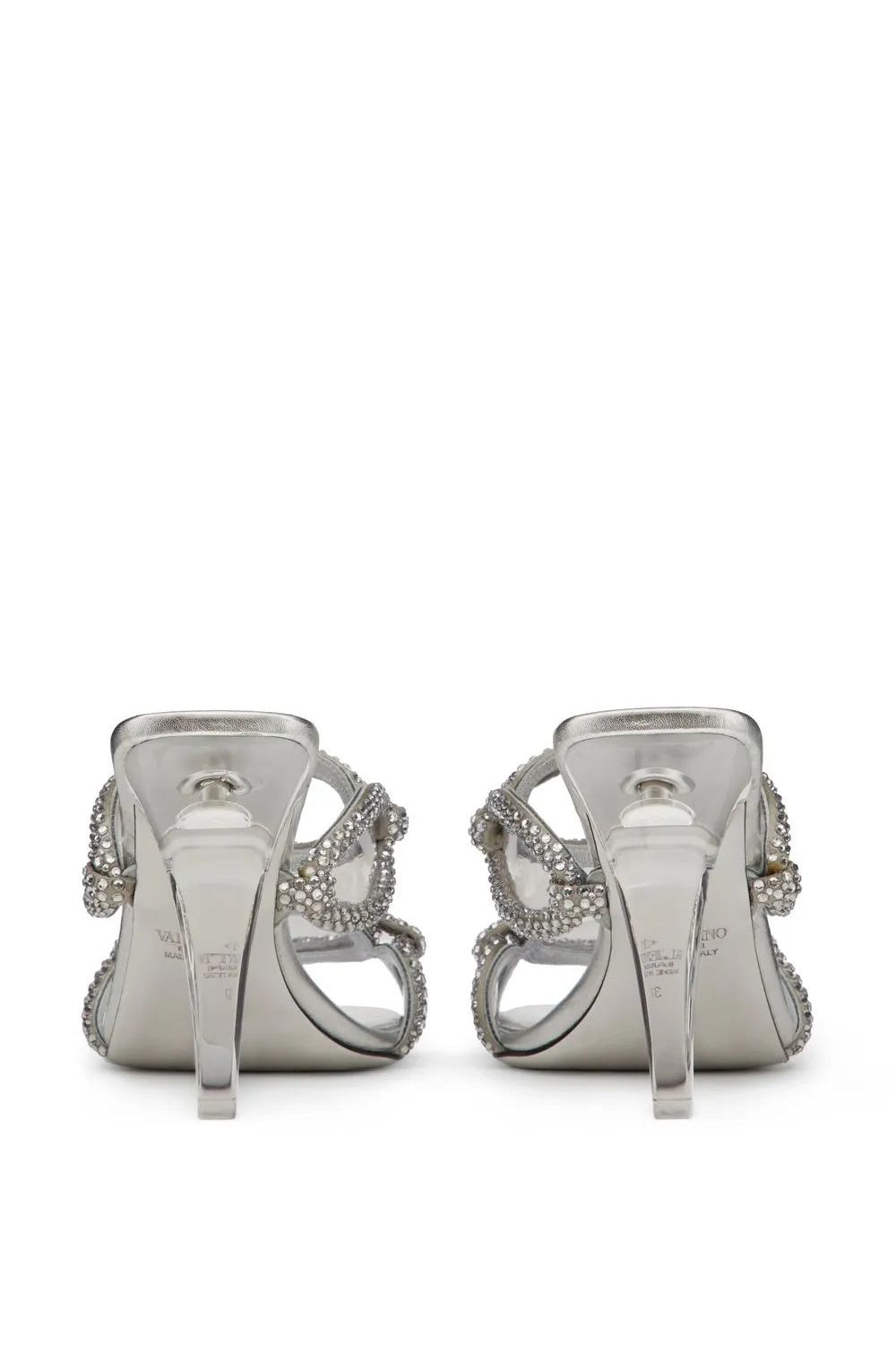 Valentino | 100Mm Chain 1967 Sandals