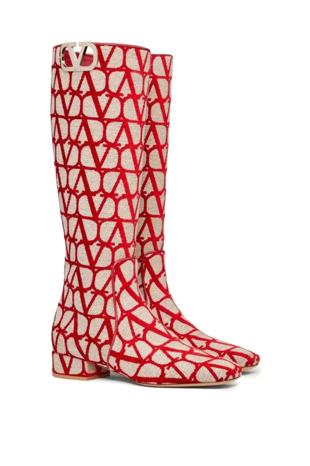 Valentino | 30Mm Vlogo Type Boots