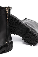 Ferragamo | Gancini-Motif Combat Boots