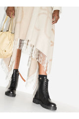Ferragamo | Gancini-Motif Combat Boots