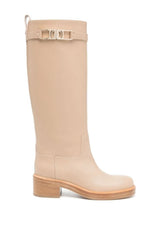 Ferragamo | Ornament Square Gancini Boots
