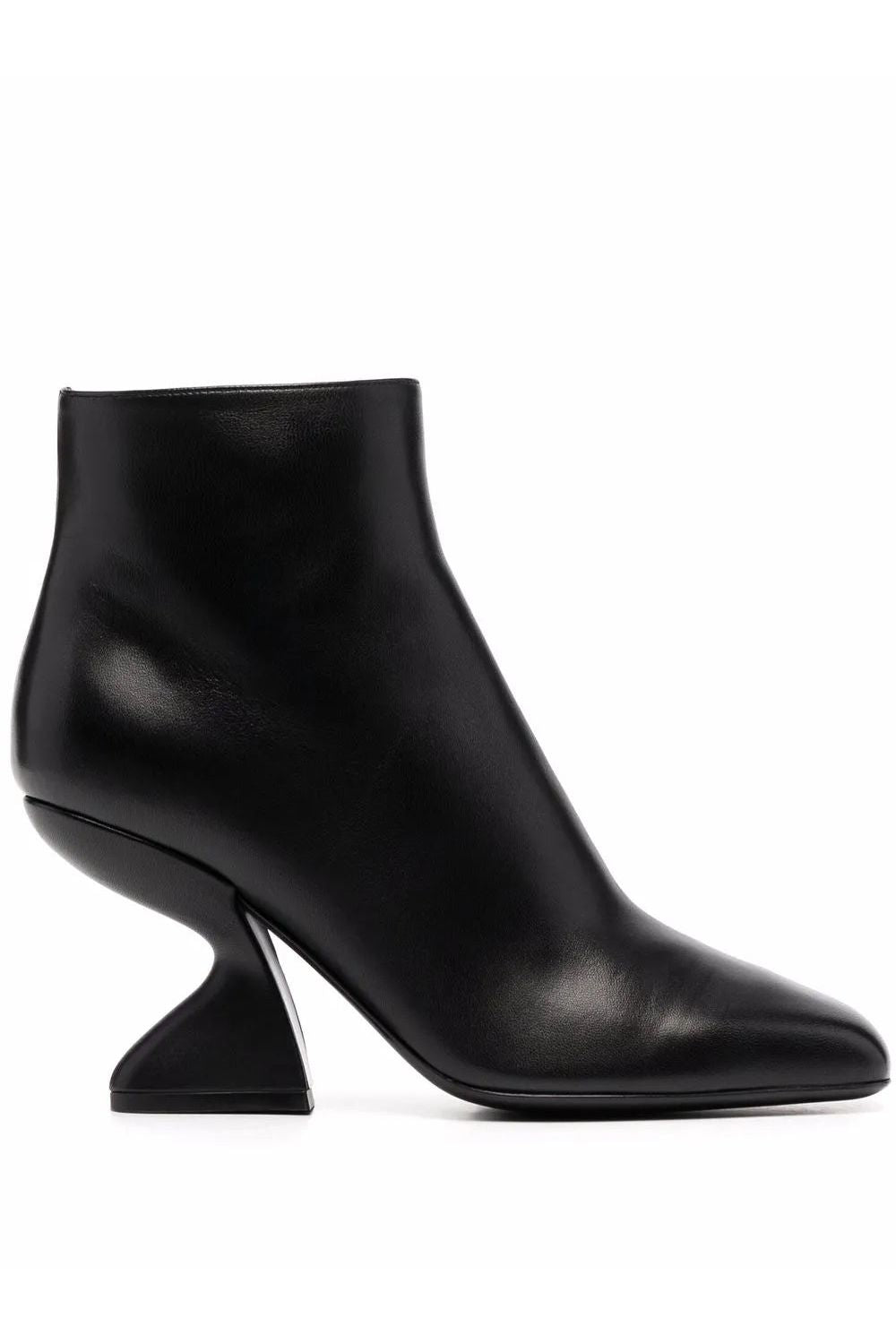 Ferragamo | F-Heel Sculpted Ankle Boots
