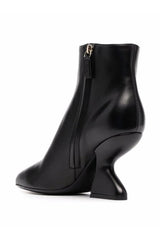 Ferragamo | F-Heel Sculpted Ankle Boots