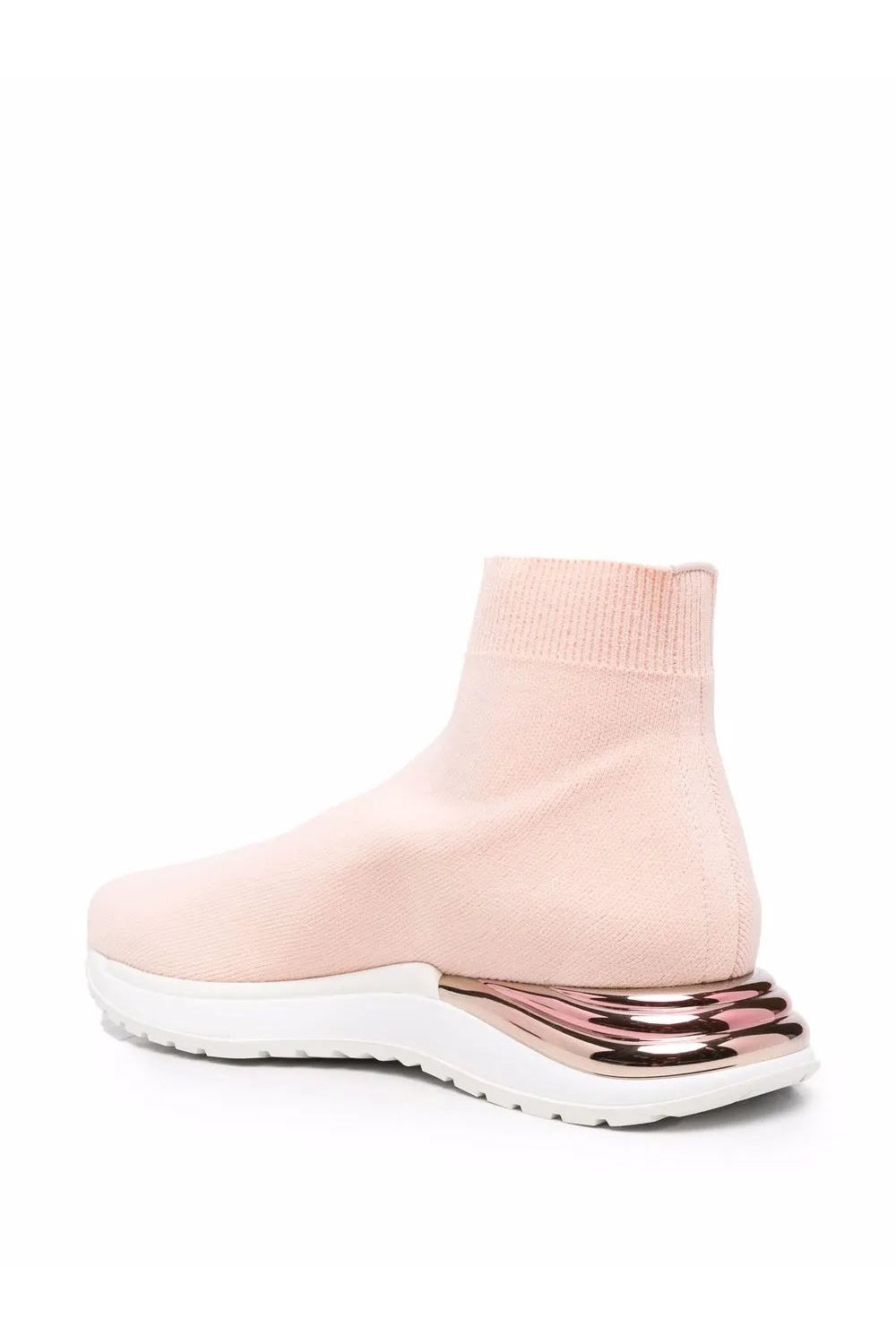 Ferragamo | Logo Slip-On Sneakers In Pink 030177751253