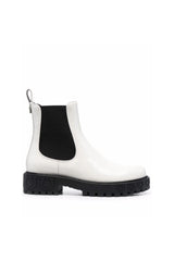 Ferragamo | 40Mm Leather Chelsea Boots