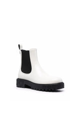 Ferragamo | 40Mm Leather Chelsea Boots