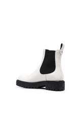 Ferragamo | 40Mm Leather Chelsea Boots