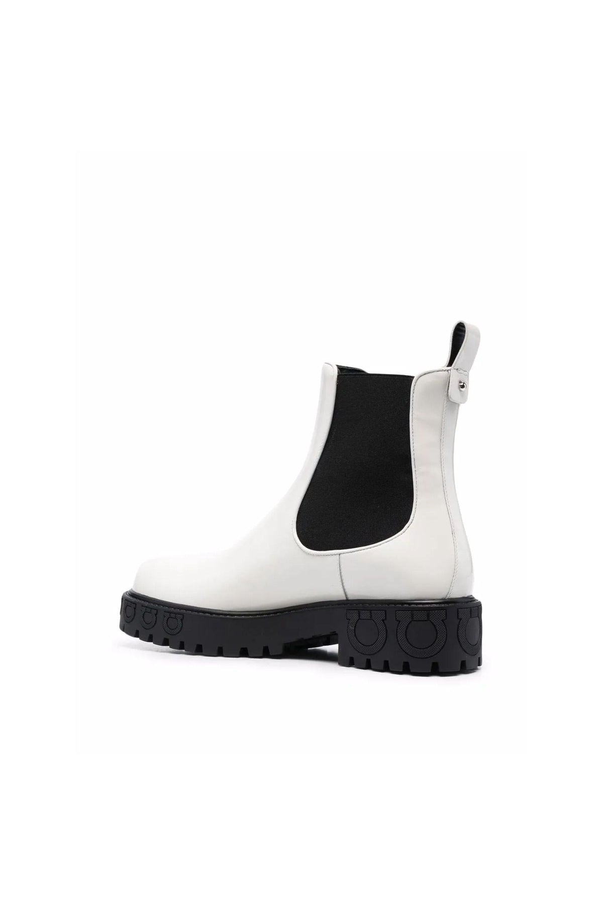 Ferragamo | 40Mm Leather Chelsea Boots
