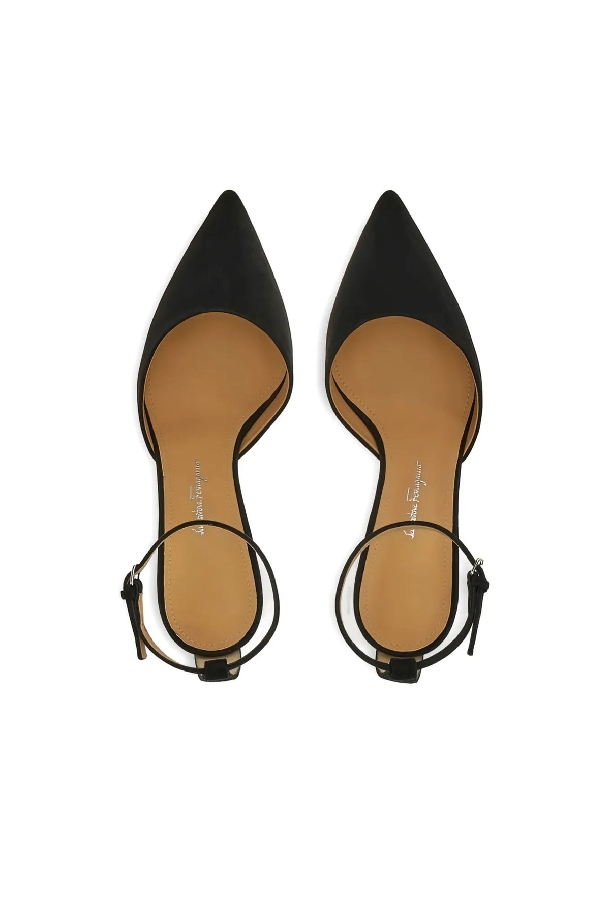 Ferragamo | 80Mm Leather Pumps