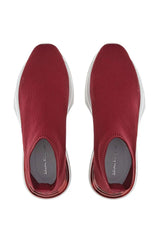 Ferragamo | Logo-Print Slip-On Sneakers In Red 030177754828