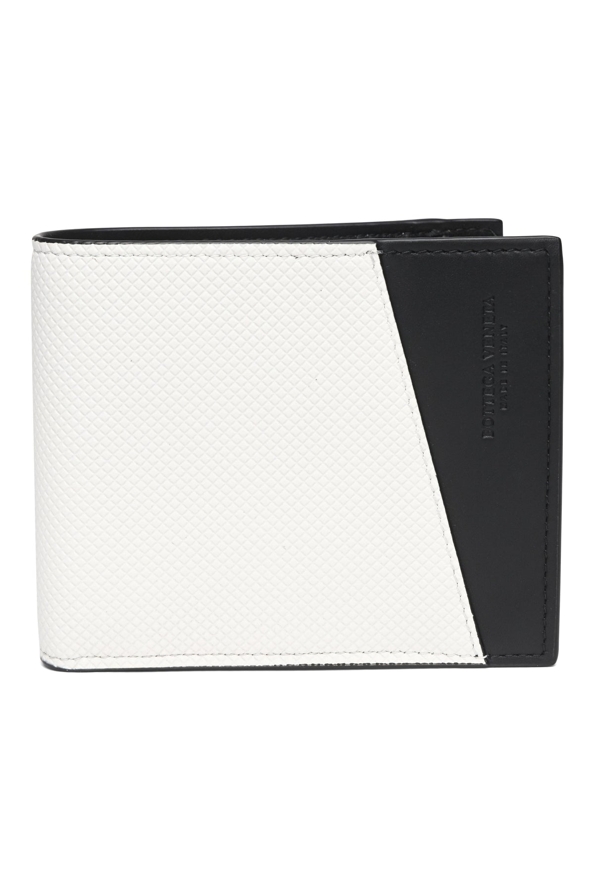 Bottega Veneta | Logo Embossed Two Tone Bi-Fold Wallet