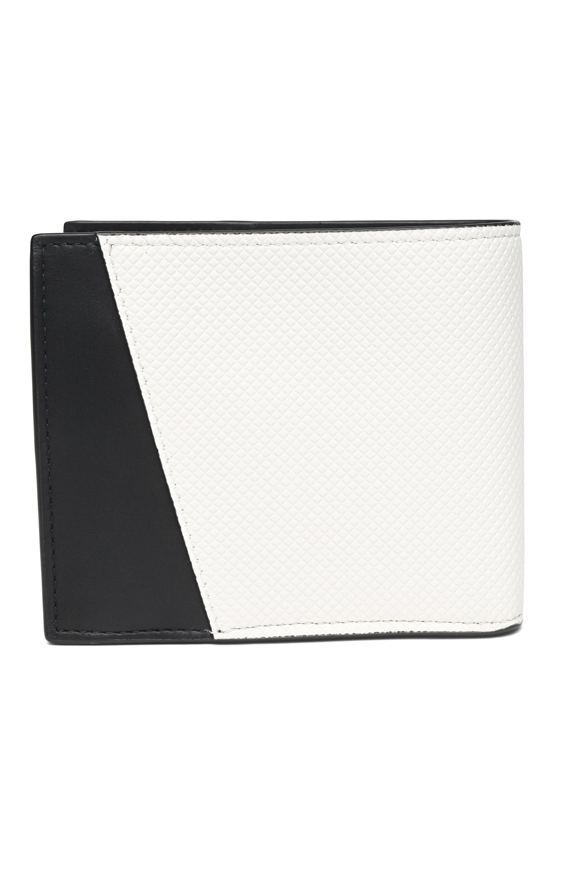 Bottega Veneta | Logo Embossed Two Tone Bi-Fold Wallet