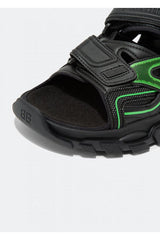 Balenciaga | Track Sandal 'black Fluo Green'