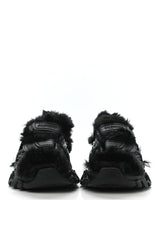 Balenciaga | Faux-Fur Track Sandals