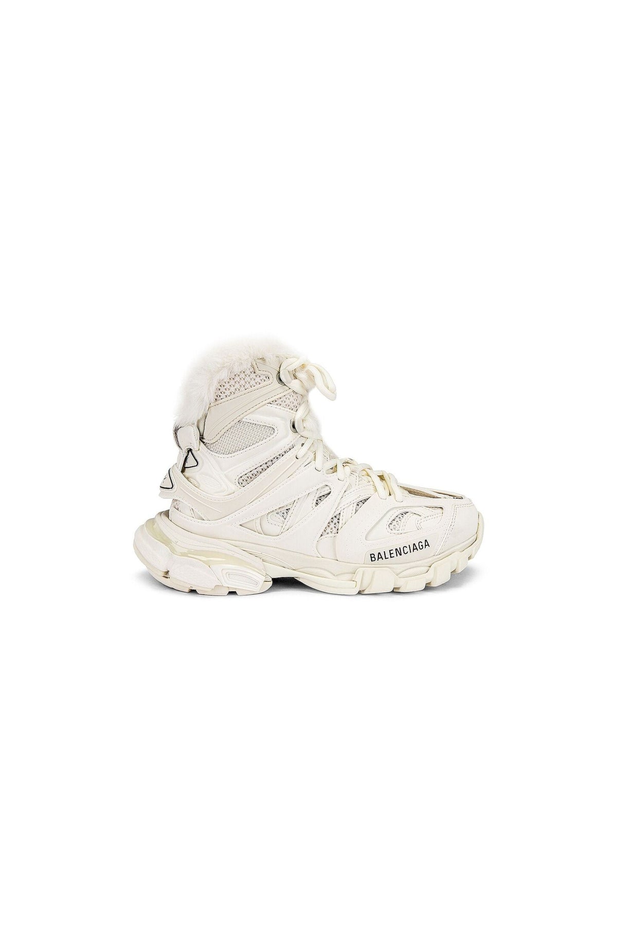 Balenciaga | Track Hike Fur-Fur Sneaker Boots