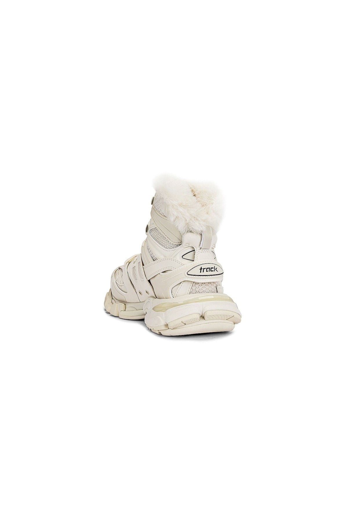 Balenciaga | Track Hike Fur-Fur Sneaker Boots