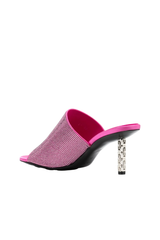 Givenchy |G Cube Mules Slim Heel 70Mm_Neon Pink