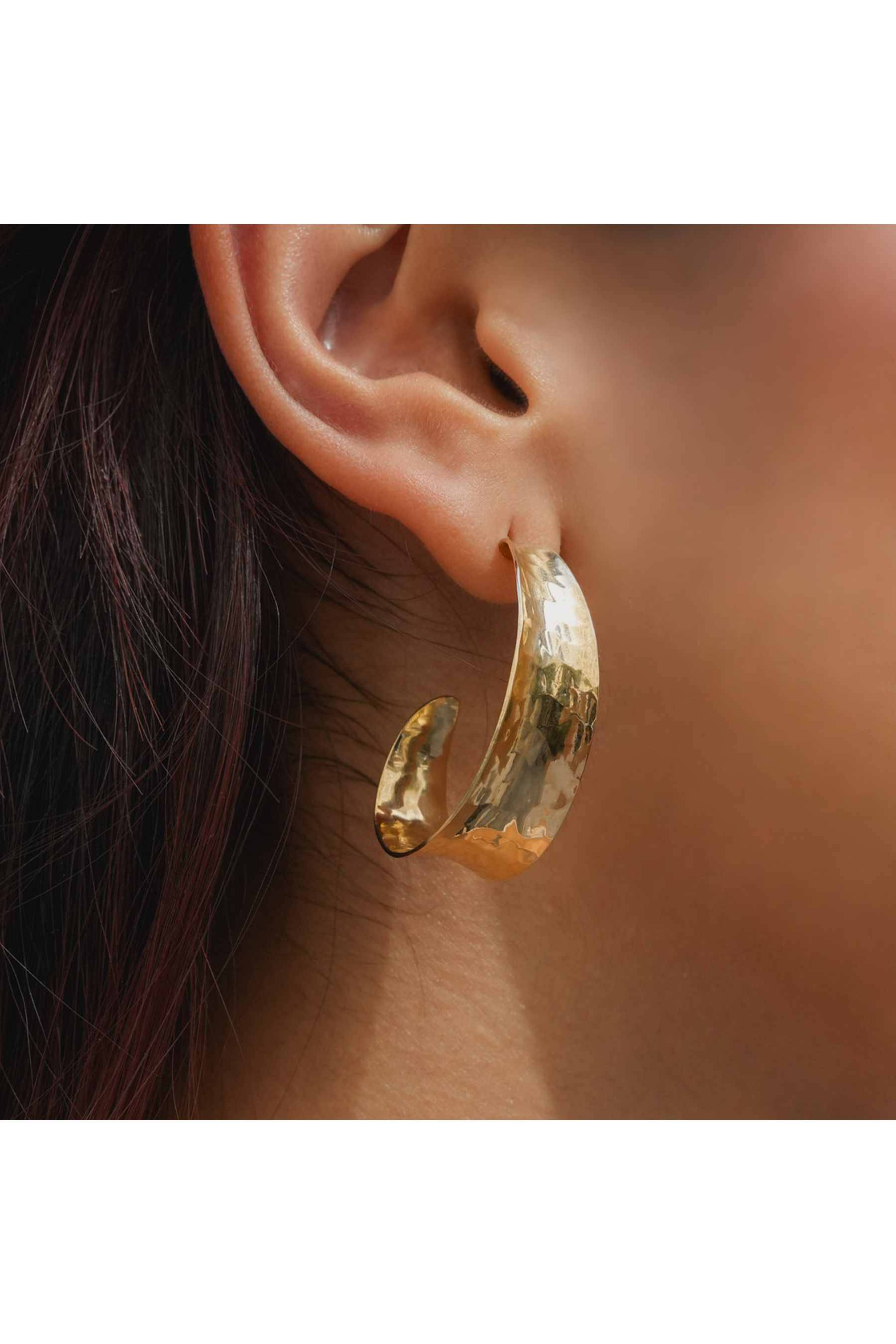 Isla Hoop | Silver