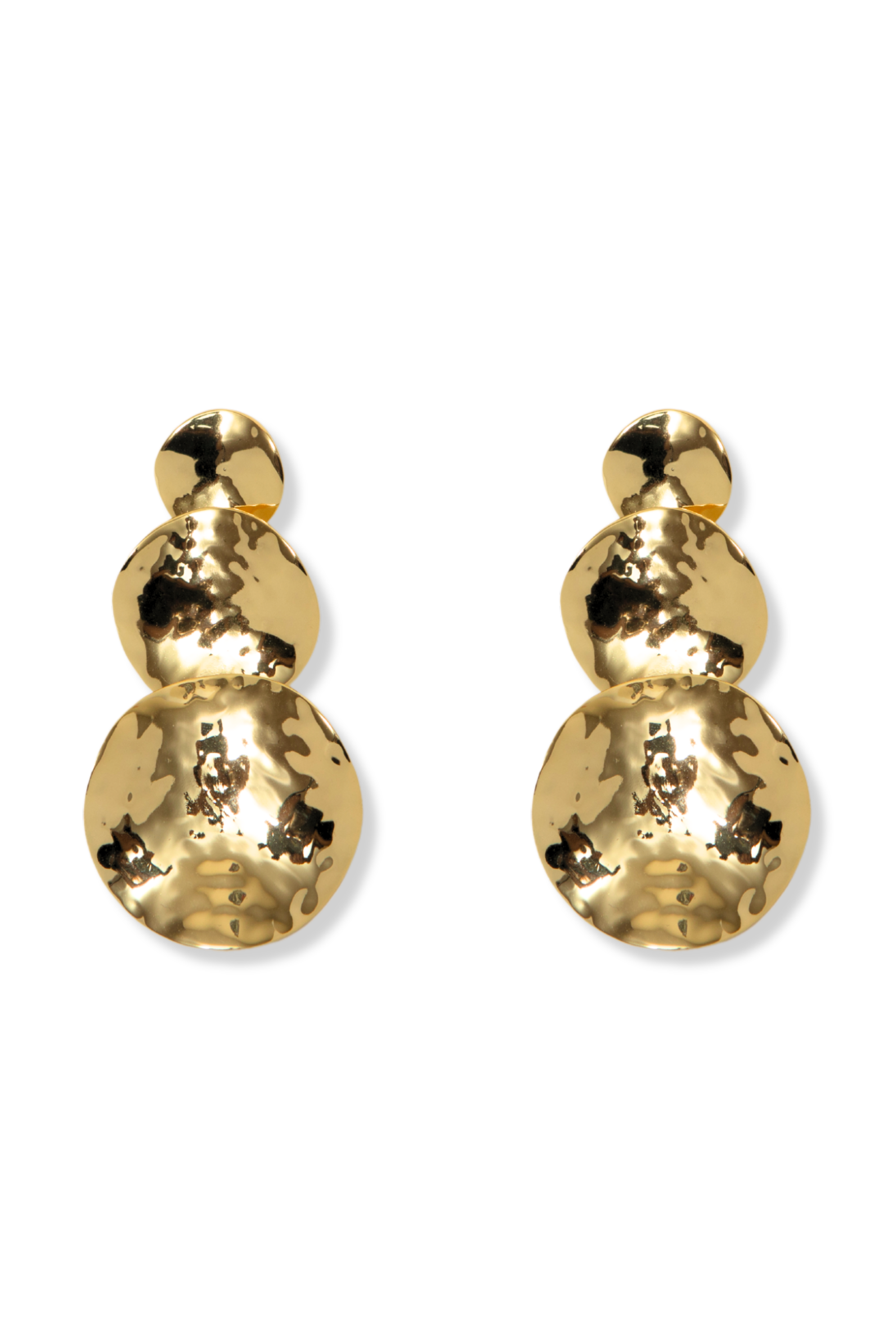 Sol Drop Earring | Gold
