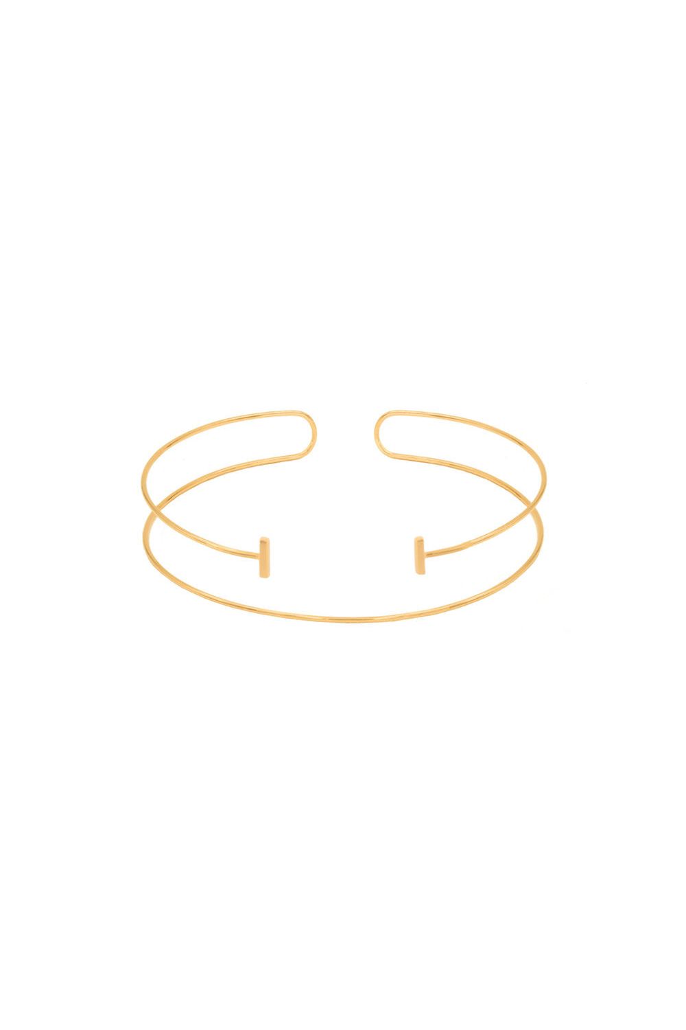 Bar Slip-On Cuff | Silver