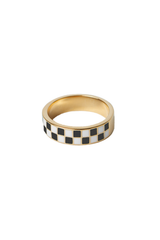 The Checkered Ring | Black