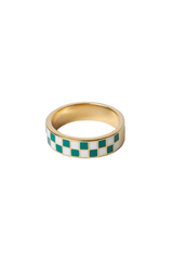 The Checkered Ring | Black