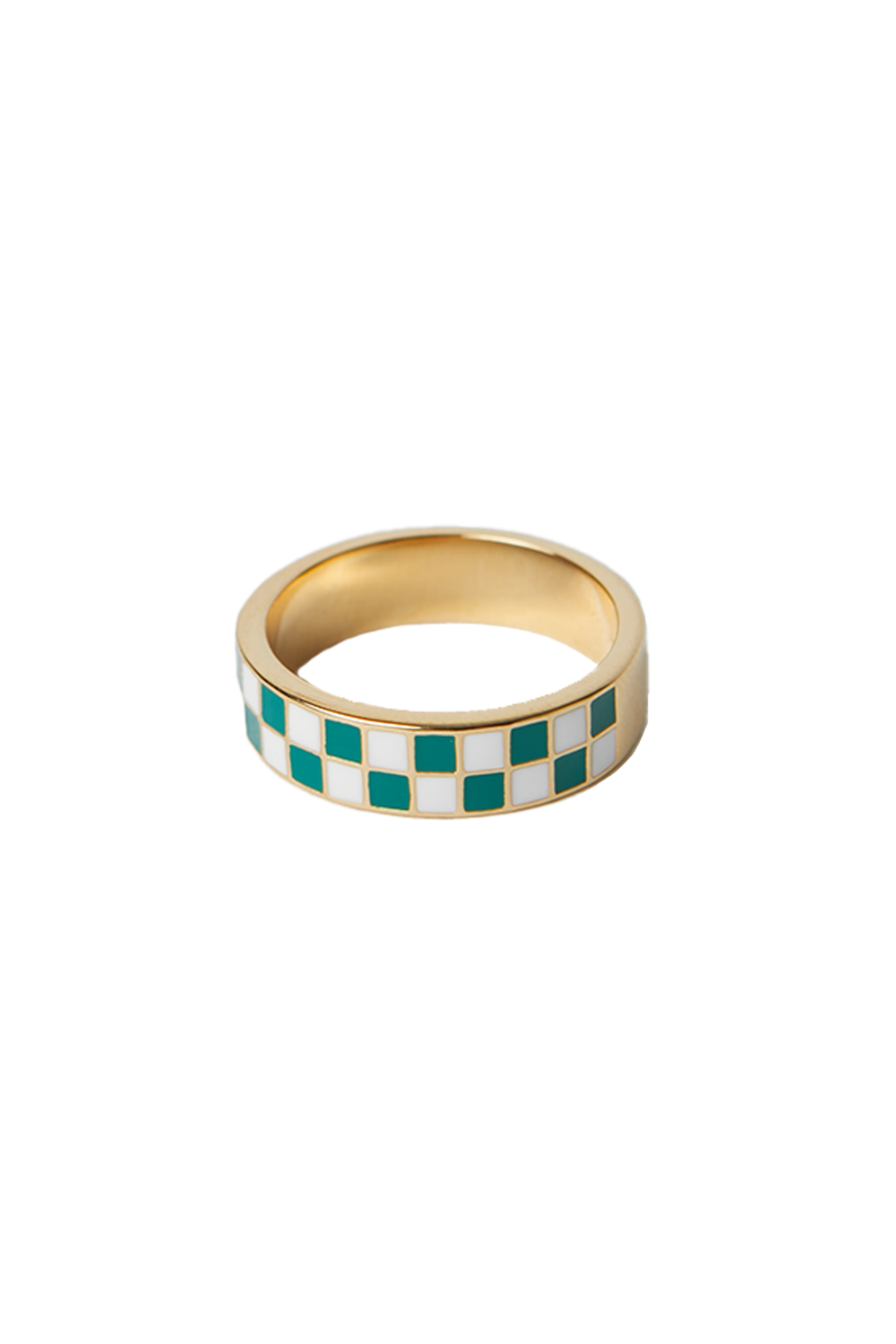 The Checkered Ring | Black