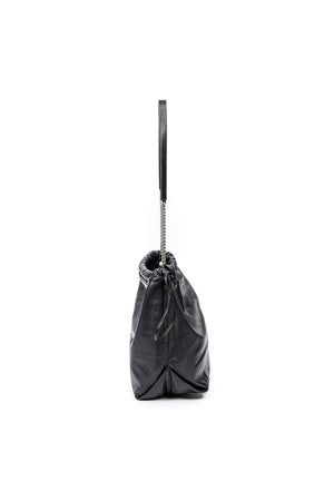 Small Teddy Drawstring Bucket Bag 