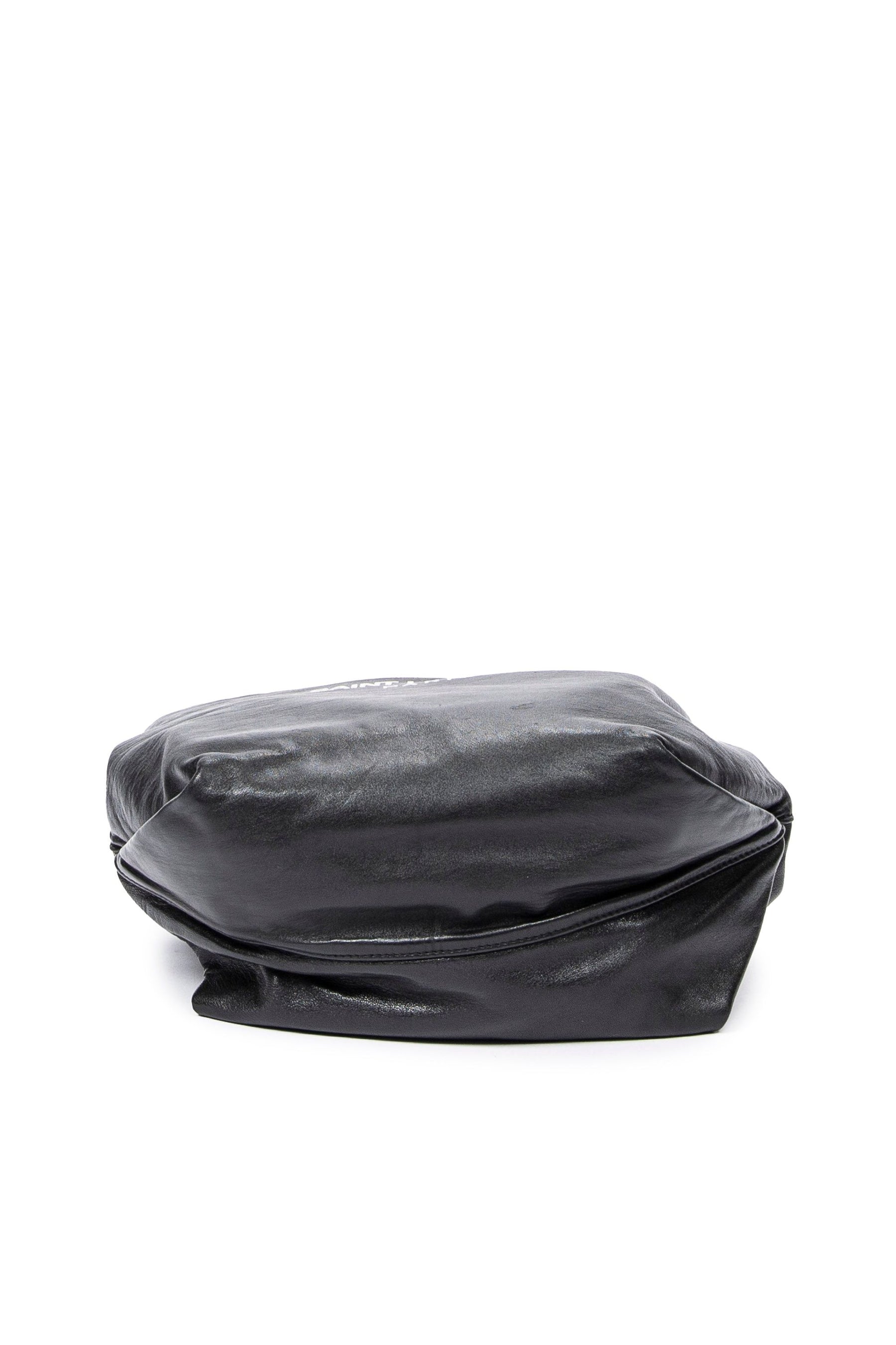 Small Teddy Drawstring Bucket Bag 