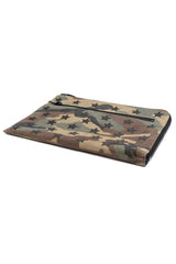 Portfolio Camouflage Zip Clutch 