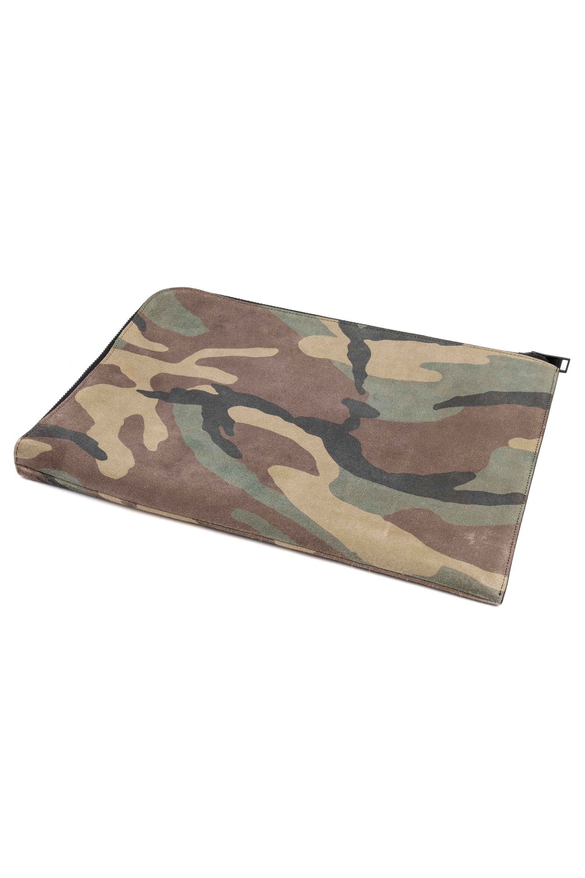 Portfolio Camouflage Zip Clutch 