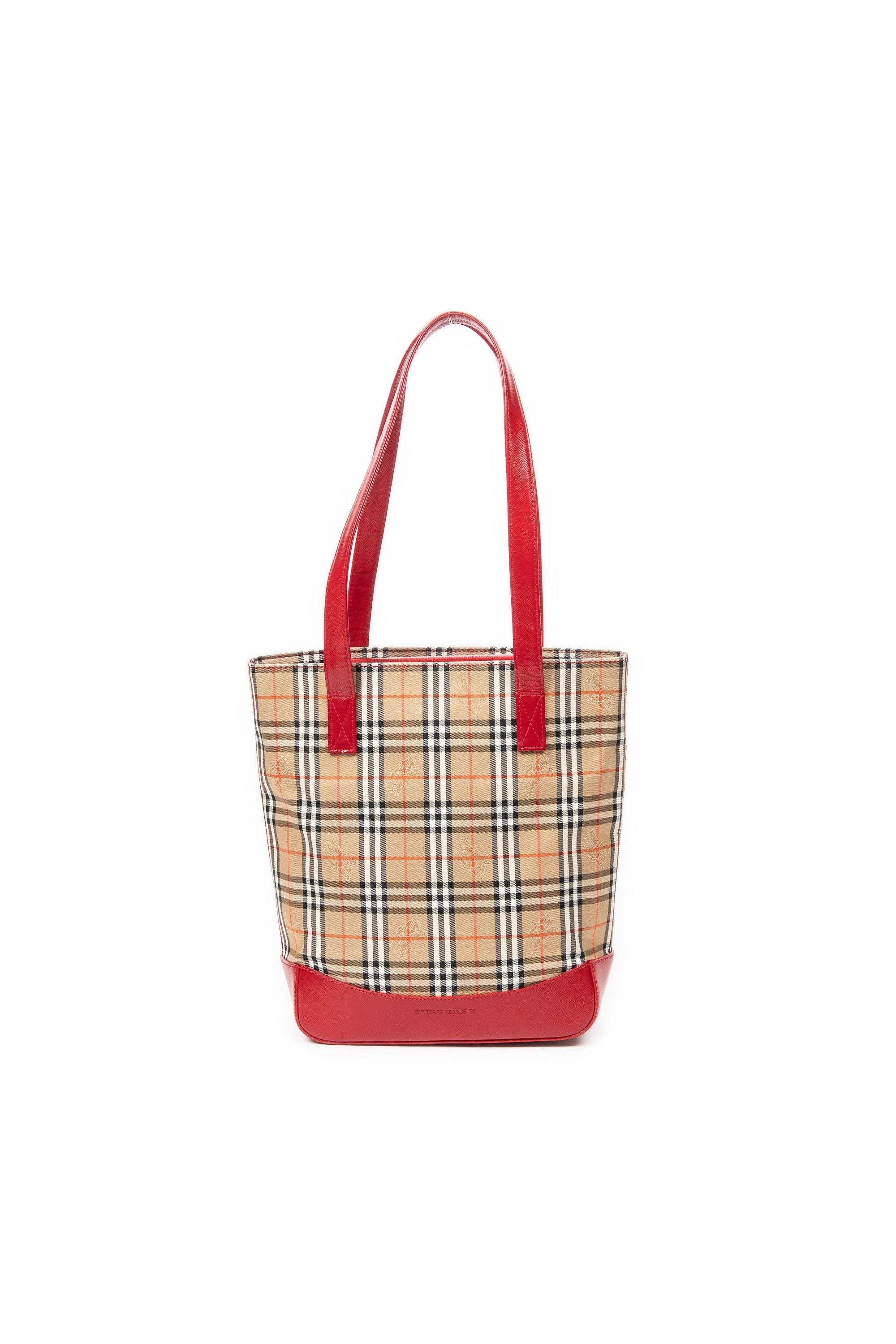 Vertical Slip Pocket Tote 