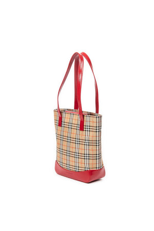 Vertical Slip Pocket Tote 