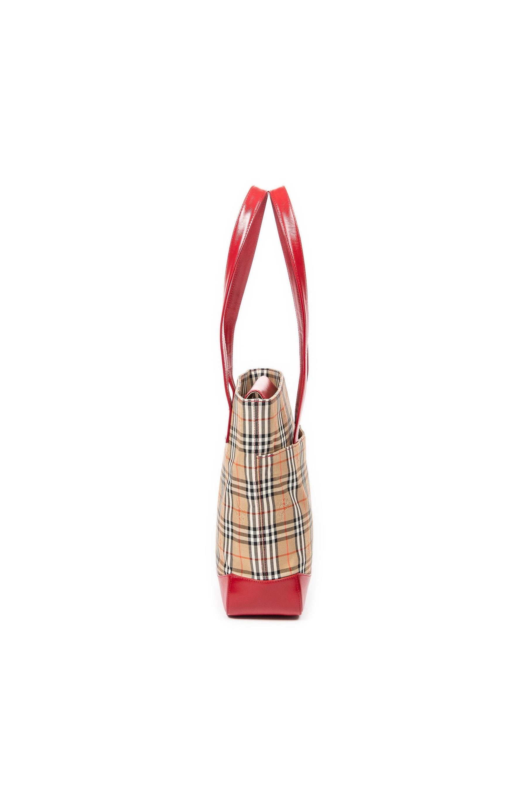 Vertical Slip Pocket Tote 