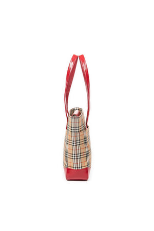 Vertical Slip Pocket Tote 