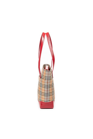 Vertical Slip Pocket Tote 