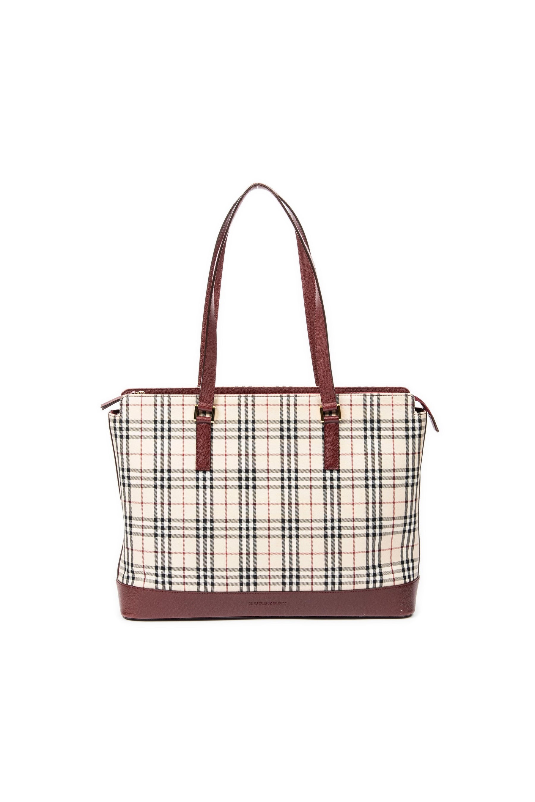 Large Zip Shopping Tote 