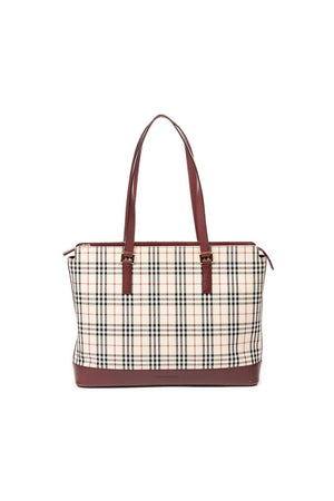 Large Zip Shopping Tote 
