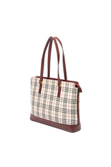 Large Zip Shopping Tote 