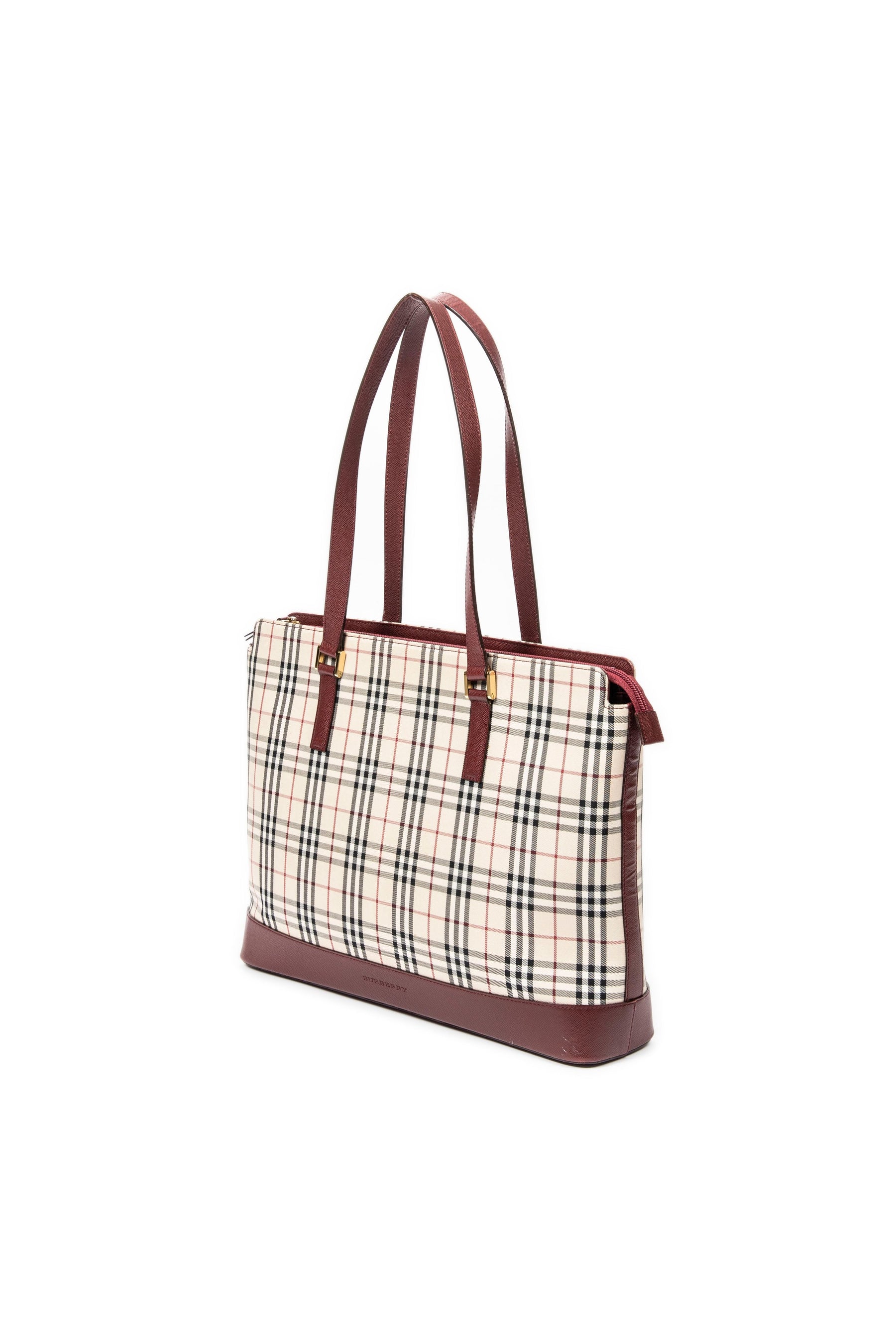 Large Zip Shopping Tote 