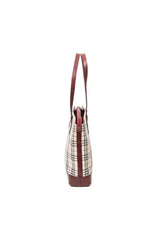 Large Zip Shopping Tote 